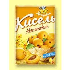 Кисель Абрикосовый 110гр 1/25шт (блочки) Приправыч