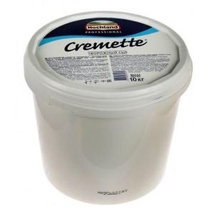 Сыр Творожный Креметте 65% 10кг ведро Хохланд
