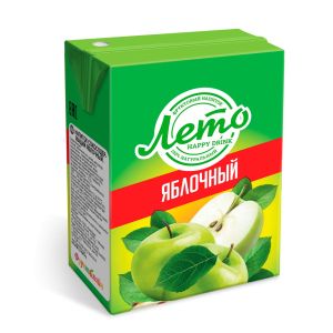 Напиток сокосодержащий Яблочный т/п 0,2л ЛЕТО 1*27