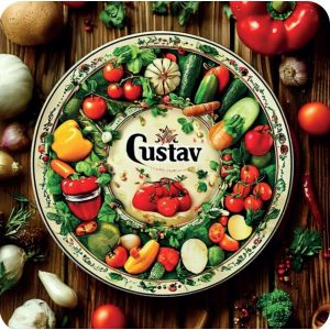 Майонез Золотой 67% ведро 3кг Gustav 1/1шт