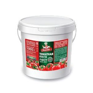 Томатная паста ведро 1кг ЗНАТОК 1/6шт