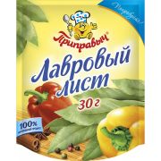 Лавровый лист 30гр 1/14шт (шоу-бокс) Приправыч