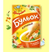 Бульон Куриный с овощами и зеленью 75гр 1/20шт Приправыч