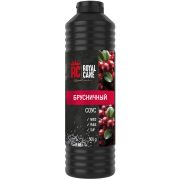 Соус фруктовый Брусничный пэт 0,5л Royal Cane 1/24шт