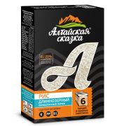 Рис длиннозерный обработанный паром пак.д/варки 400гр Алтайская сказка 1/9шт