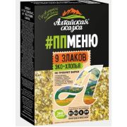 Хлопья-ЭКО 5 злаков ППМЕНЮ 350 гр  Алтайская сказка 1/9шт