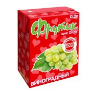 Напиток сокосодержащий д/дет.питания Виноградный т/п 0,2л ФРУТИК 1*27