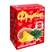 Напиток сокосодержащий д/дет.питания Ананасовый т/п 0,2л ФРУТИК 1*27