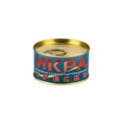Икра трески ж/б 130гр с ключом РРМ 1/108шт