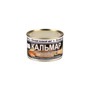 Кальмар натуральный ж/б 230гр с ключом ГОСТ РРМ 1/48шт