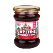 Варенье Клюквенное ст/б 320гр ЗНАТОК 1/12шт