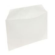 Пакет бумажный  под картофель фри 10*11,5 см (плоское дно), белый 40 г 1/100/3000 шт