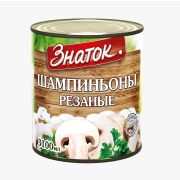 Грибы Шампиньоны ж/б 3100мл резаные ЗНАТОК 1/6шт