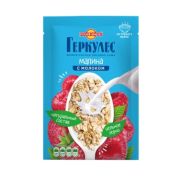 Каша Овсяная моментальная ГЕРКУЛЕС с малиной и молоком 35гр  1/30шт арт.2700 163 Мирфудс
