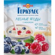 Каша Овсяная моментальная ГЕРКУЛЕС с лесными ягодами и молоком 35гр 1/30шт арт.2700 164 Мирфудс