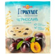 Каша Овсяная моментальная ГЕРКУЛЕС 4 злака с черносливом 35гр  1/30шт арт.2700 168 Мирфудс