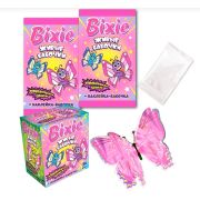 Карамель взрывная + наклейки ЖИВЫЕ БАБОЧКИ Bixie 1 гр