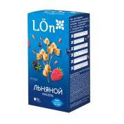 Кисель моментального приготовления ЛЬНЯНОЙ Ягодный ТМ Lon 120гр (20гр*6ш) 1/6  МирФудс  арт.2700 325