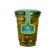 Огурцы маринованные в стакане «Кубанская осень» ст/б 250гр СТОЕВ-КП 1/6шт