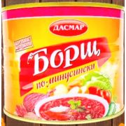 Суп Борщ по-Минусински ж/б 500гр Дасмар 1/6шт
